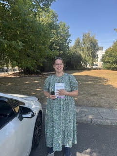 Ever Safe learner celebrating a driving test pass in Kent